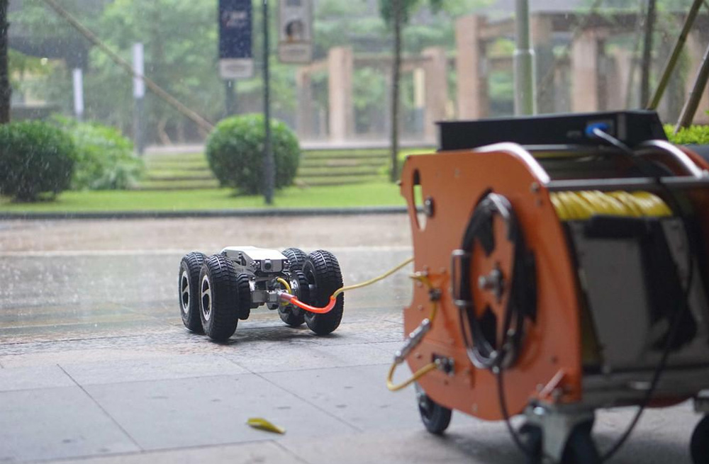 285颂德里管道检测机器人